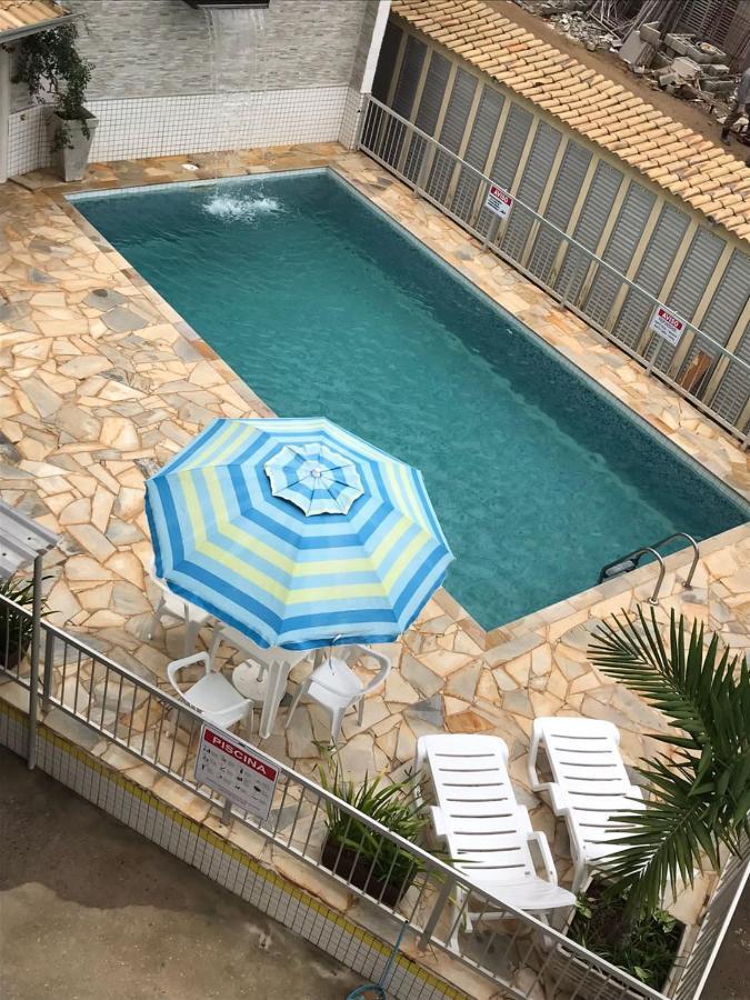 Apto 21D Piscina, 1 Vaga Na Garagem Coberta, Ar Condicionado, Churrasqueira Ubatuba Luaran gambar
