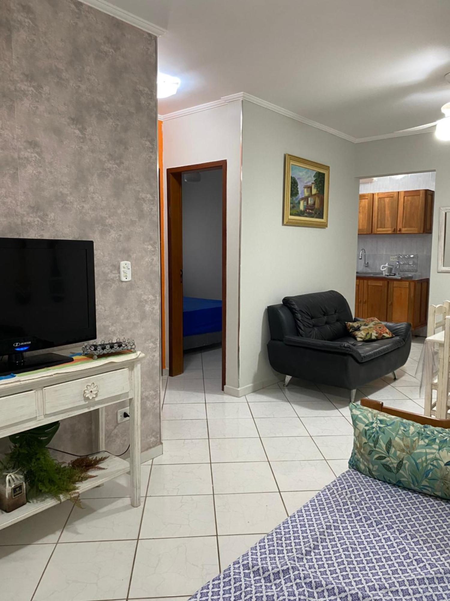 Apto 21D Piscina, 1 Vaga Na Garagem Coberta, Ar Condicionado, Churrasqueira Ubatuba Luaran gambar